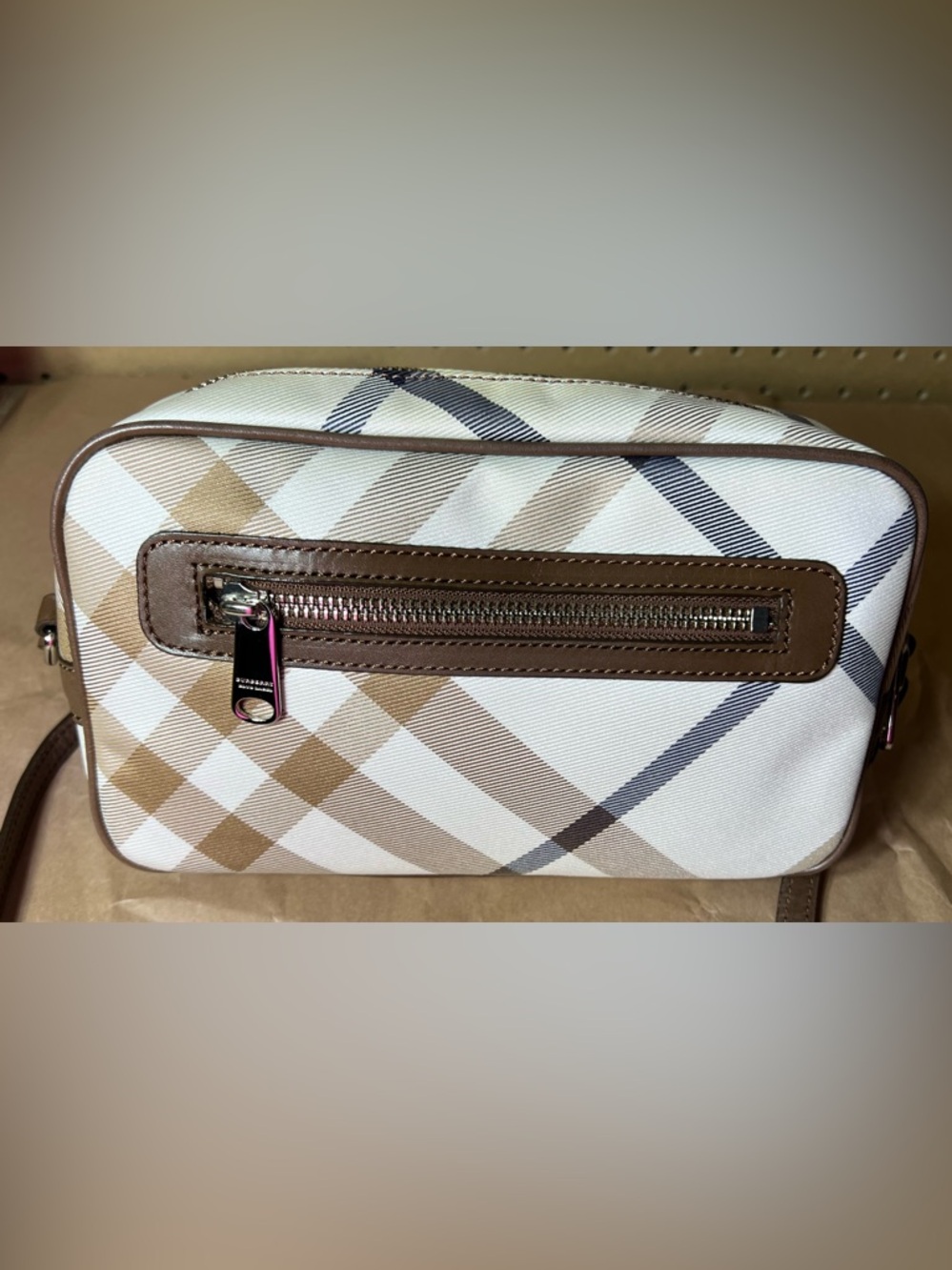EUC Burberry Blue Label Classic Design  Crossbody! - Picture 8 of 13